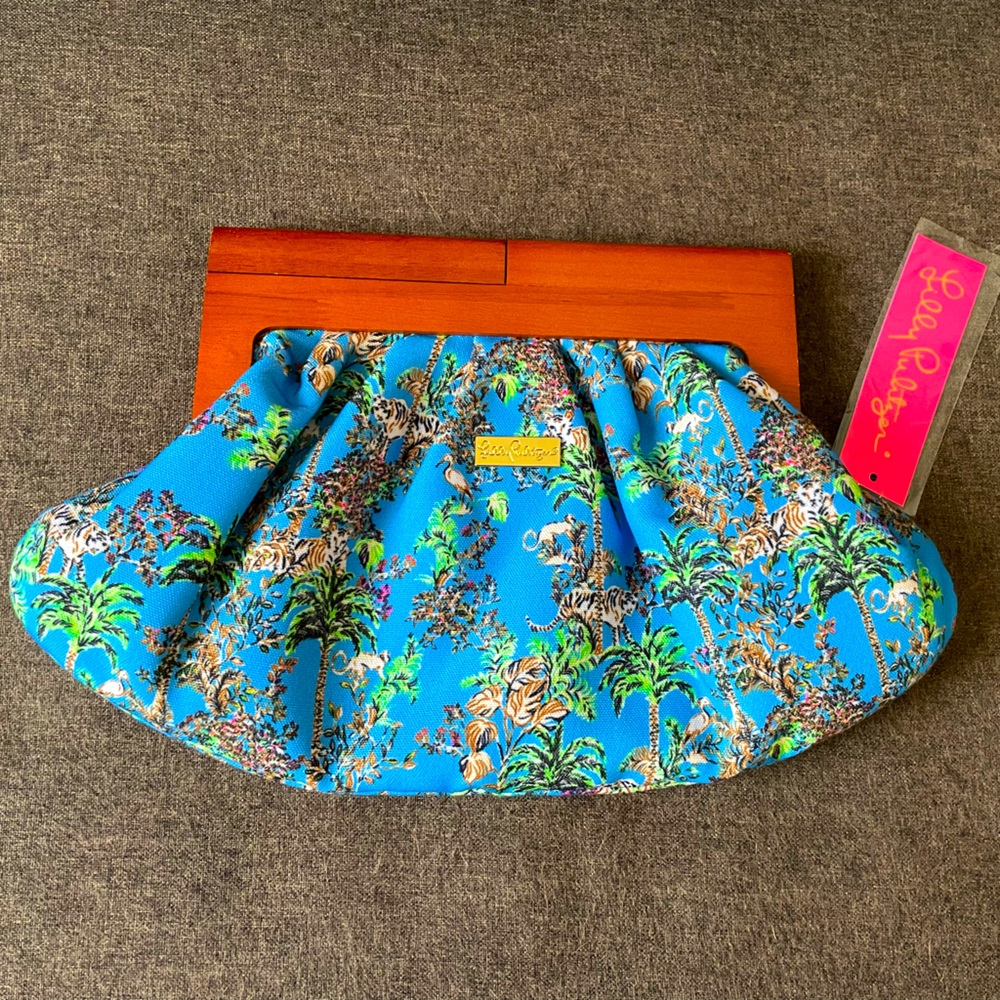 NWT Lilly Pulitzer Bermuda Clutch